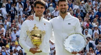 Carlos Alcaraz Beats Novak Djokovic to Defend Wimbledon Title