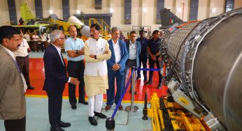 Raksha Rajya Mantri Visits HAL and BEML Facilities in Bengaluru