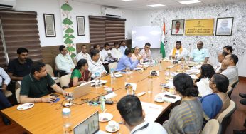 Union Minister Jual Oram Reviews Tribal Affairs Schemes in New Delhi