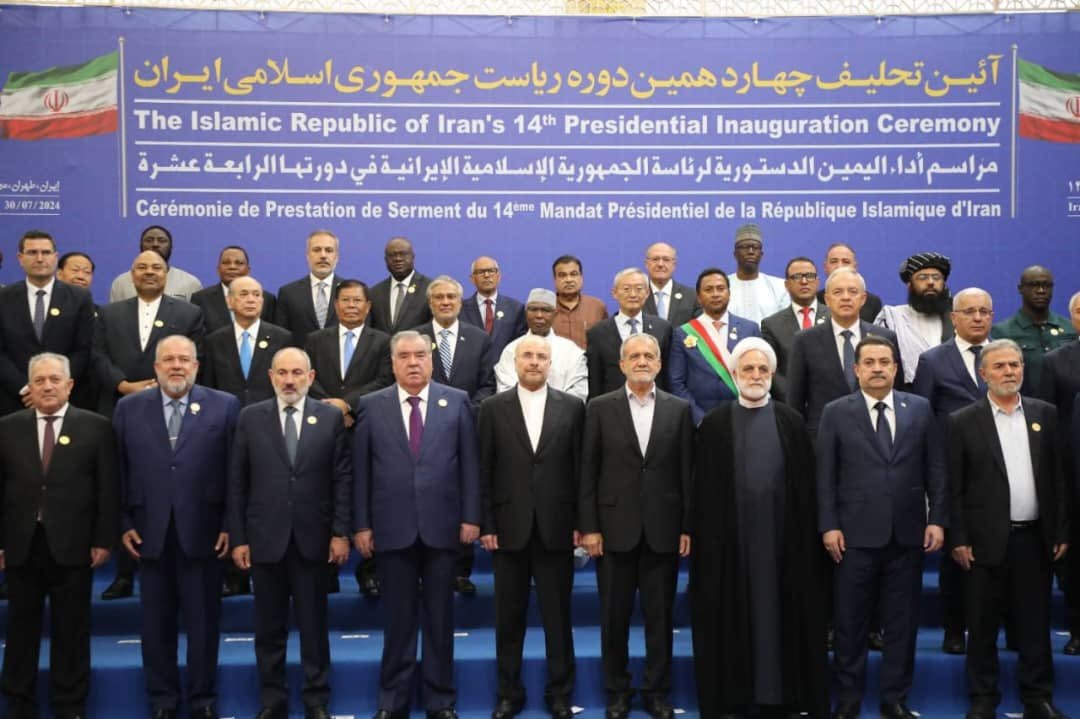 Nitin Gadkari Attends Swearing-In Ceremony of Iranian President Dr. Masoud Pezeshkian