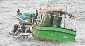 Indian Coast Guard Rescues Stranded Fishing Boat Amid Challenging Conditions