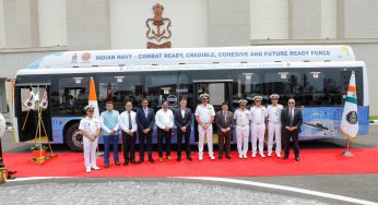 Indian Navy and IOCL Join Forces to Test Hydrogen Fuel Cell Bus, Advancing Green Transportation