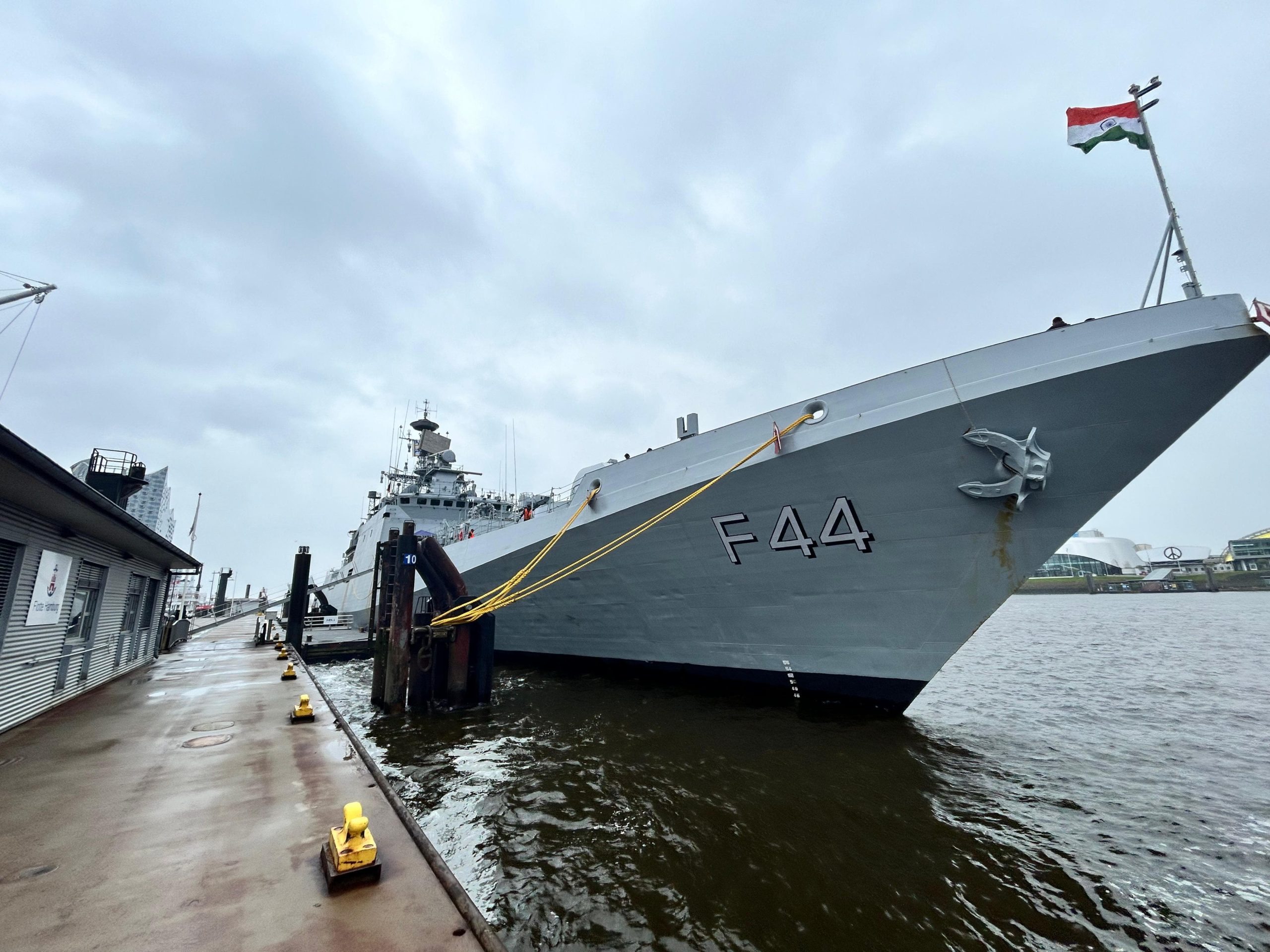 Indian Navy’s INS Tabar Arrives in Hamburg for Strengthening Bilateral Ties