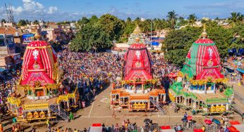 Rath Yatra: Three Chariots Reach Gundicha Temple in Puri