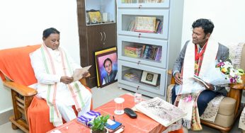 Sand Artist Sudarsan Pattnaik Meets Odisha CM After Wining Gold in International Event