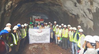 Key Tunnel Breakthrough Marks Major Progress in Khurda Road-Balangir Rail Link Project