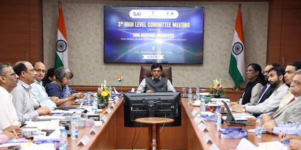 Minister Mansukh Mandaviya Reviews India’s Preparations for Paris 2024 Olympic Games
