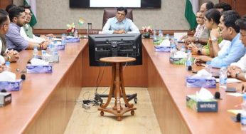 Union Minister Mansukh Mandaviya Engages with Youth to Enhance MY Bharat Portal