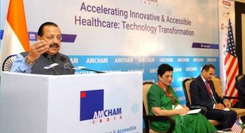 Union Minister Jitendra Singh Advocates Technology in Healthcare at AMCHAM Summit
