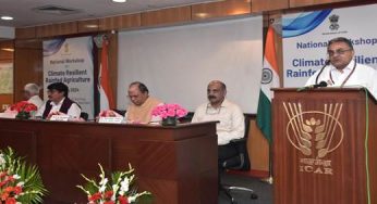 National Workshop on Climate Resilient Rainfed Agriculture Held in New Delhi