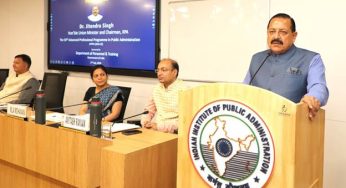 Dr. Jitendra Singh Interacts with Senior Officers at 50th APPA Program