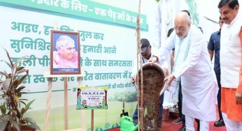 Union Home Minister Amit Shah Launches Tree Plantation Drive in Indore