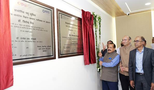 Union Minister Dr. Jitendra Singh Inaugurates Asia’s First CEPI “Pre-clinical Network Facility” at THSTI