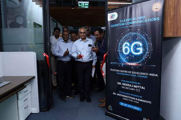 India Launches Centre of Excellence for 6G at IITM Research Park