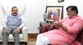 Praful Patel Meets Union Minister Jitendra Singh, Commends Development Initiatives in Lakshadweep