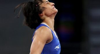 Wrestler Vinesh Phogat Announces Retirement After Disqualification at Paris Olympics 2024