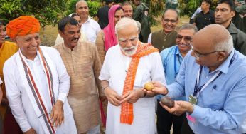 PM Modi Unveils 109 Climate-Resilient, High-Yielding Crop Varieties at Agricultural Research Institute