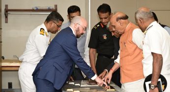 Raksha Mantri Rajnath Singh Visits Advanced Naval Testing Facility in the US