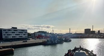 INS Tabar Visits Denmark to Strengthen Naval Ties