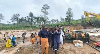 Indian Navy Leads Rescue and Relief Operations in Landslide-Affected Wayanad