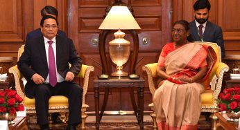 President Murmu Hosts Vietnamese Prime Minister H.E. Pham Minh Chinh at Rashtrapati Bhavan