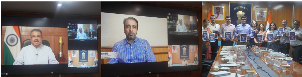 Dharmendra Pradhan Launches ‘Sapno Ki Udaan’ E-Magazine