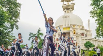 Odisha Celebrates National Sports Week with Martial Arts Performances at Dhauligiri