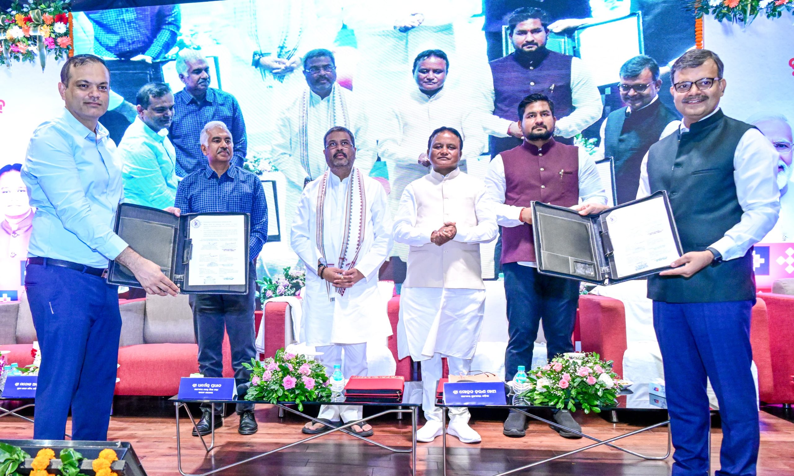 Odisha CM and Union Education Minister Sign MoU to Launch PM-USHA Program