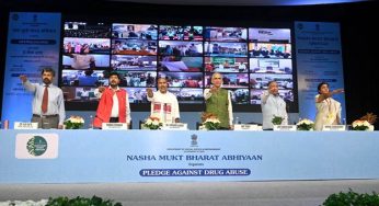 Union Minister Virendra Kumar Leads Nationwide ‘Mass Pledge’ Against Drug Abuse Under Nasha Mukt Bharat Abhiyan