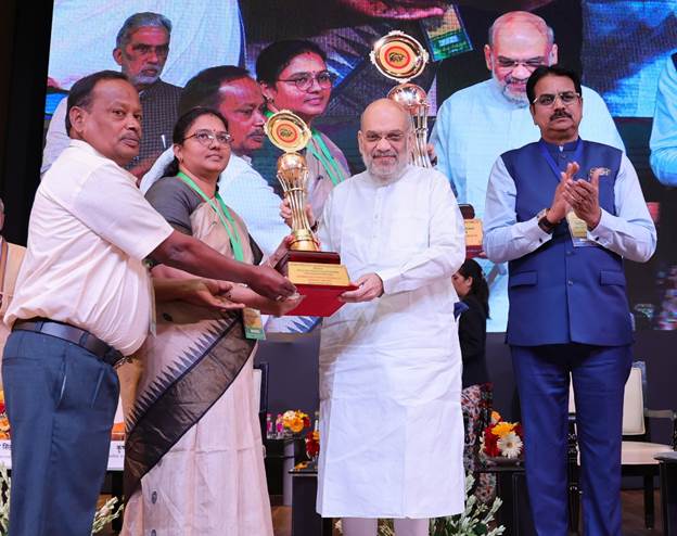 Amit Shah Highlights Cooperative Sugar Industry’s Progress and Future Goals at National Efficiency Awards