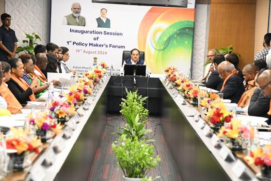 Union Minister J.P. Nadda Inaugurates ‘First Policy Makers’ Forum’ to Boost India’s Global Pharmaceutical Leadership