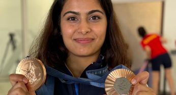 Manu Bhaker Narrowly Misses Historic Third Olympic Medal, Finishes Fourth in Women’s 25m Pistol Final