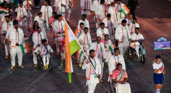 Paris Paralympics 2024 Kick Off; Sumit Antil and Bhagyashree Jadhav Lead Indian Team at Opening Ceremony