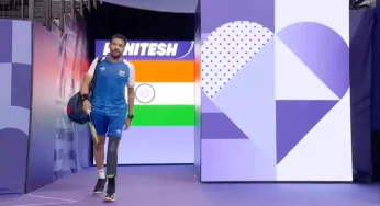 India’s Nitesh Kumar Wins Gold in Para-Badminton Men’s Singles SL3 at Paris Paralympics 2024