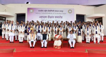 President Murmu Addresses 18th Convocation of Malaviya National Institute of Technology, Jaipur