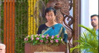 Atishi Sworn in as Delhi Chief Minister, Succeeds Arvind Kejriwal