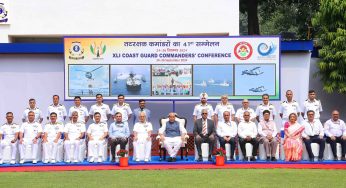 Rajnath Singh Inaugurates 41st Indian Coast Guard Commanders’ Conference, Stresses Technological Advancement