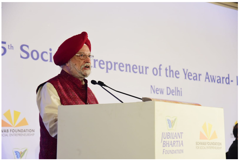 India’s Social Enterprises to Tap US$ 8 Billion Market by 2025: Hardeep Singh Puri