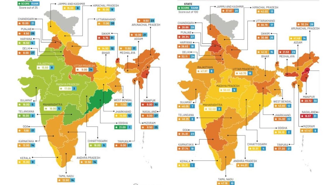 Odisha Ranked First in 2024 Urban Governance Index, Leading India in Urban Reforms
