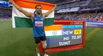 Sumit Antil Shatters Records, Retains Gold in Men’s Javelin Throw at Paris Paralympics 2024