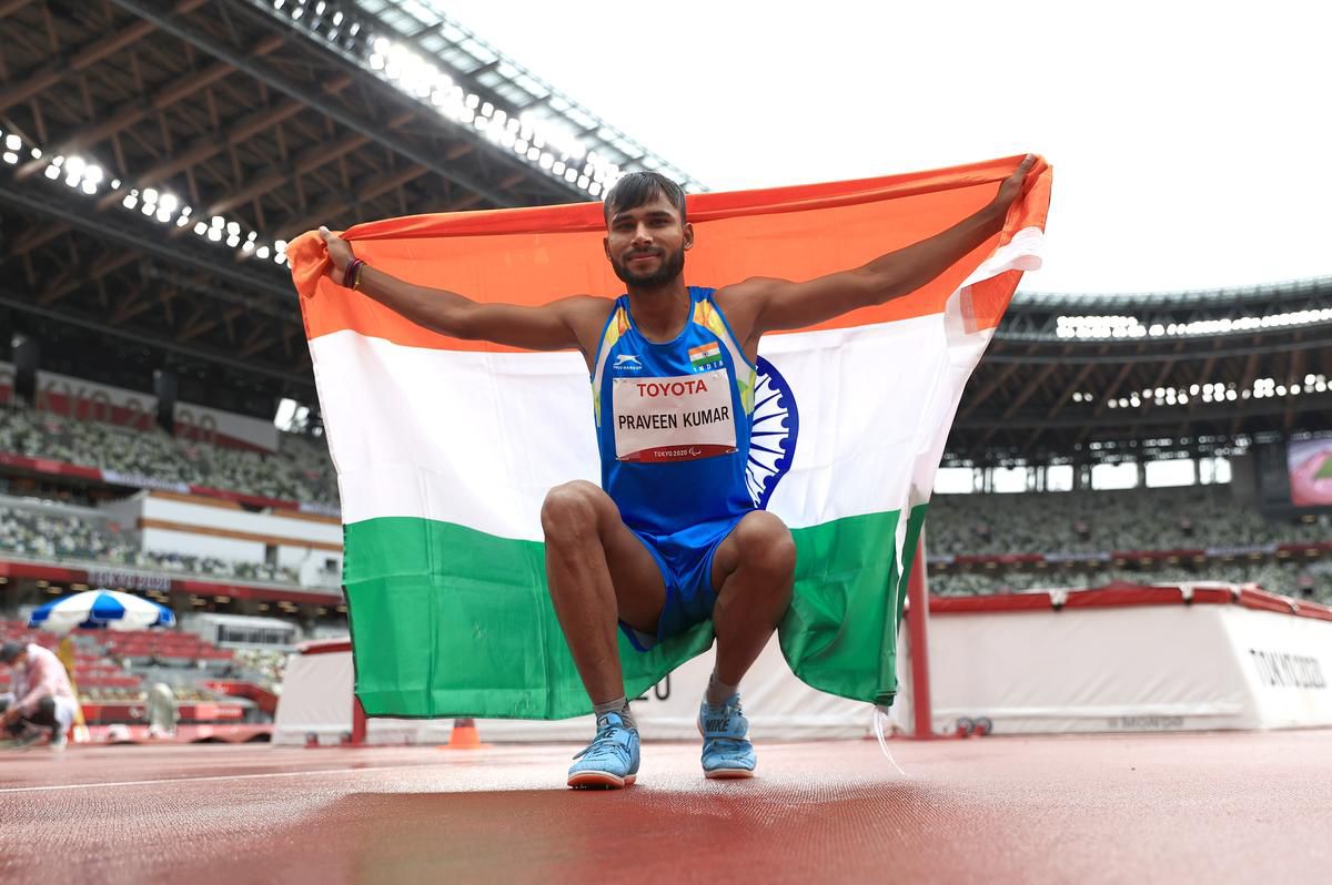 Praveen Kumar Wins India's 6th Gold Medal at Paris 2024 Paralympics in Men’s High Jump T64