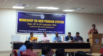 Bhubaneswar Hosts Workshop on New Pension System for Urban Local Bodies