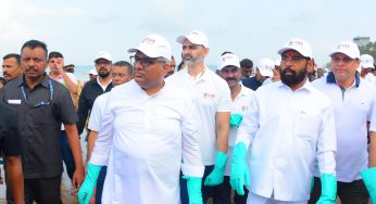 Union Minister Bhupender Yadav Announces Financial Support for Youth-led Recycling Startups at Juhu Beach Cleanup