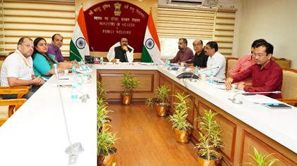 Union Minister Prataprao Jadhav Reviews National Health Mission Progress with Key States