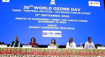 India Marks 30th World Ozone Day with Emphasis on Montreal Protocol and Climate Action