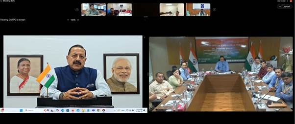 Union Minister Dr. Jitendra Singh Launches Web Portal for Special Campaign 4.0 on Swachhata and Reducing Pendency