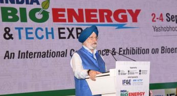 India Bio-Energy & Tech Expo 2024: Minister Hardeep Singh Puri Showcases India’s Bioenergy Achievements and Future Goals