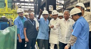 Union Minister V. Somanna Inspects Rail Wheel Factory, Reviews Bengaluru Suburban Railway Project