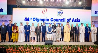 Dr. Mansukh Mandaviya Highlights India’s Sports Excellence at 44th OCA General Assembly in New Delhi