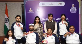 Union Ministers Felicitate Indian Para-Shooting Team as They Return with 4 Medals from Paris